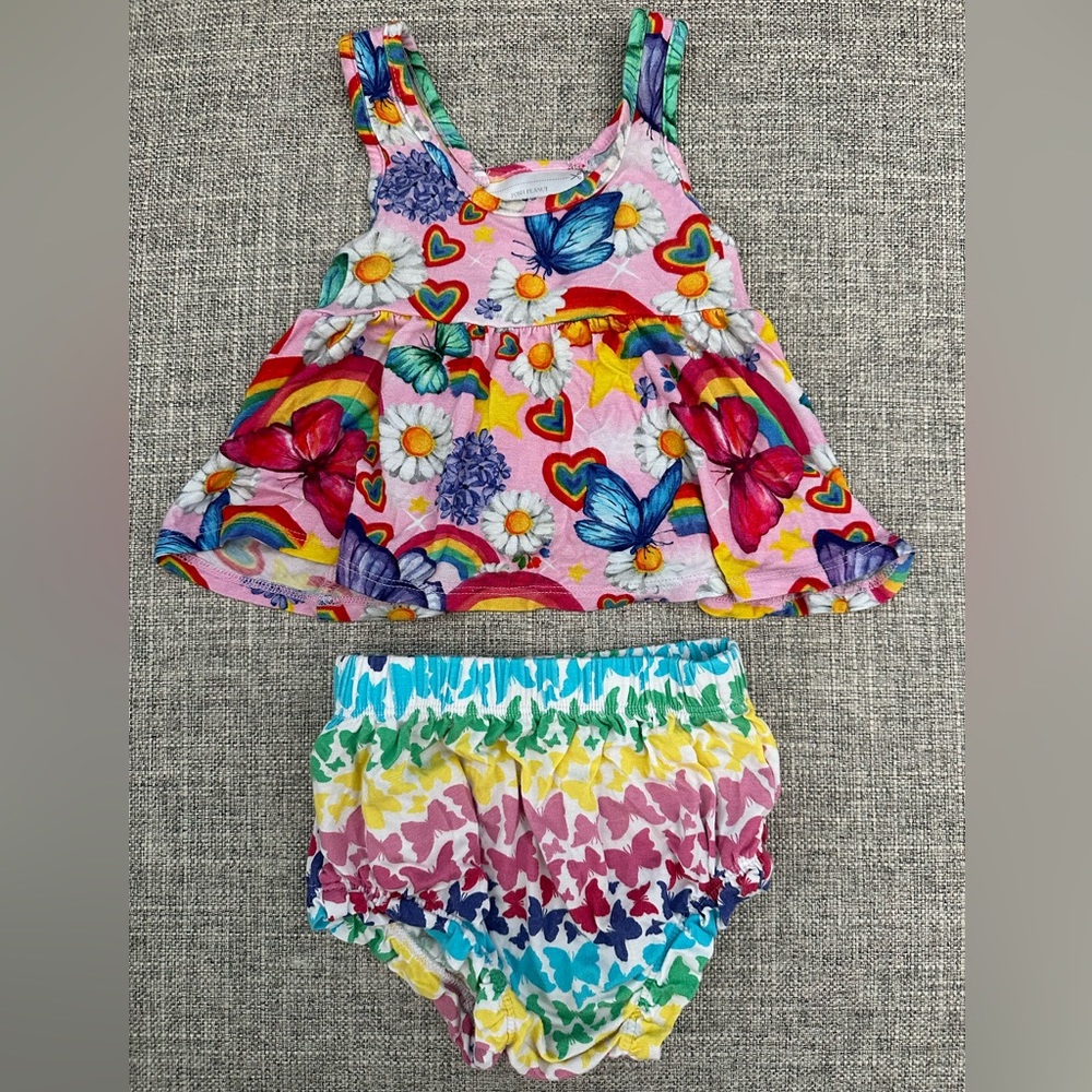Posh Peanut tank and bloomer set